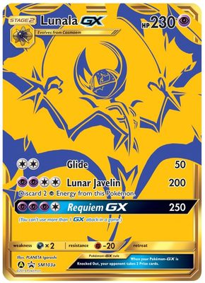 Pokémon TCG: Lunala GX SM103a - Sun & Moon Promos