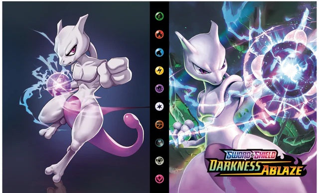 Pokémon TCG: “Mewtwo - Darkness Ablaze” Album - 240 cards