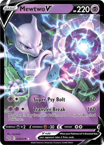 Pokémon TCG: Mewtwo V 030/078 - Pokémon GO