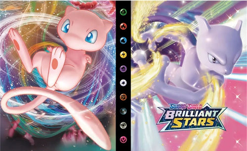 Pokémon TCG: “Mewtwo & Mew - Brilliant Stars” Album - 240 cards