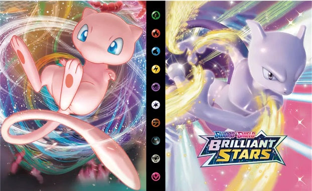 Pokémon TCG: “Mewtwo & Mew - Brilliant Stars” Album - 240 cards