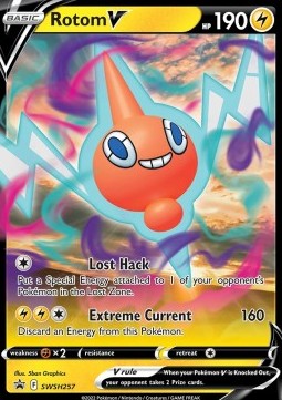 Pokémon TCG: Rotom V SWSH 257 - Sword & Shield Promo