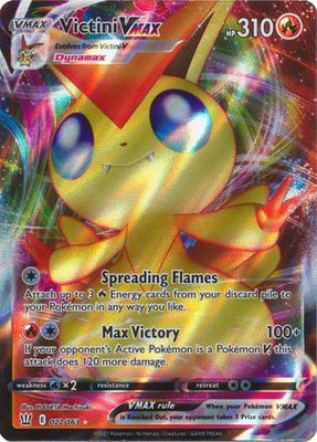 Pokémon TCG: Victini VMAX 22/163 - Sword & Shield Battle Styles