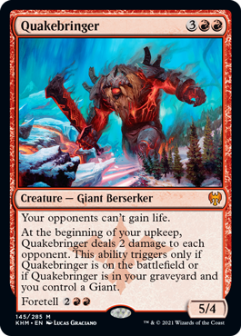 Magic the Gathering - Quakebringer - Kaldheim (FOIL)