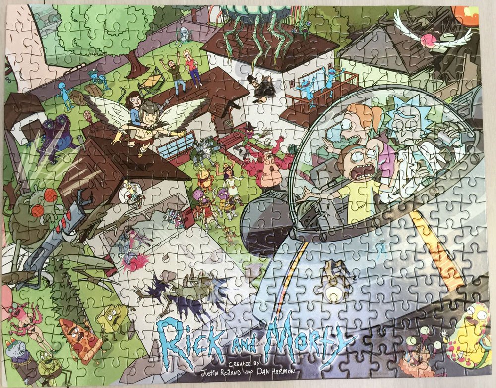 Rick and Morty Puzzle - LC Exclusive (300 pieces)