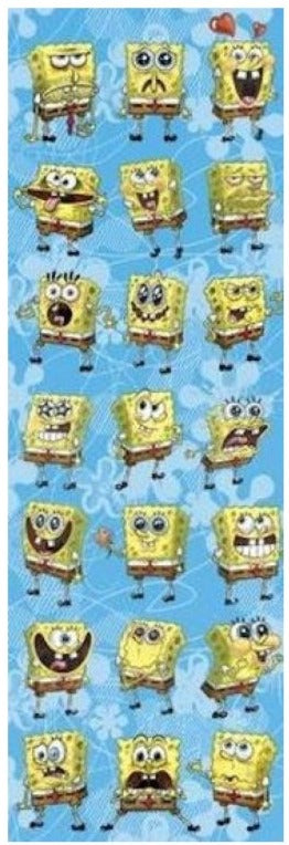 SpongeBob SquarePants Door / Panel Poster 53x158cm