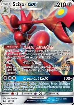 Pokemon TCG: Scizor GX 90/168 - Sun & Moon Celestial Storm