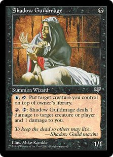 Magic the Gathering - Shadow Guildmage - Mirage