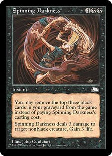 Magic the Gathering - Spinning Darkness - Weatherlight