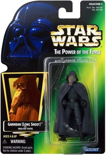 Star Wars - The Power of the Force - Kenner - Collection 3 - Garindan (Long Snoot) witgh hold-out pistol - 1997