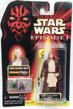 Load image into Gallery viewer, Star Wars Episode I Figure: Qui-Gon Jinn (Naboo) with CommTalk chip
