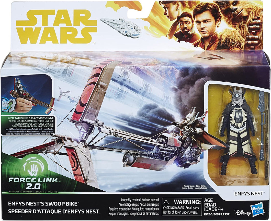 Star Wars Force Link 2.0 Enfys Nest’s Swoop Bike & Figure