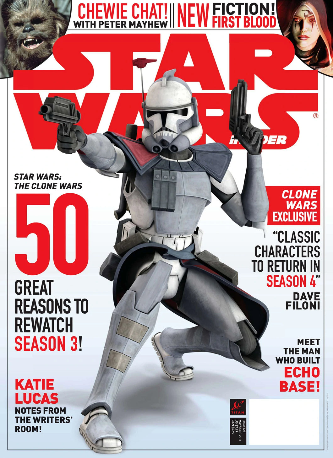 Star Wars Insider magazine #125 May-June 2011