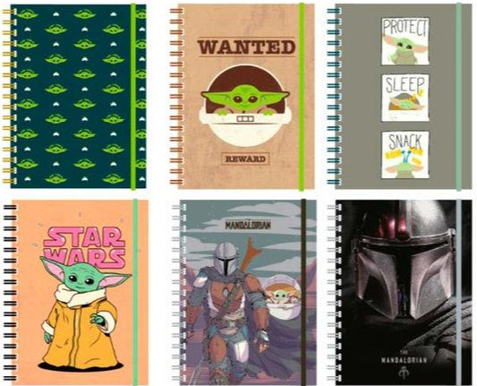 Star Wars The Mandalorian Yoda Child assorted A5 notebook