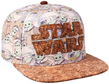 Load image into Gallery viewer, Star Wars The Mandalorian adjustable snapback cap
