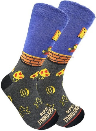 Super Mario Bros. Level - crew socks