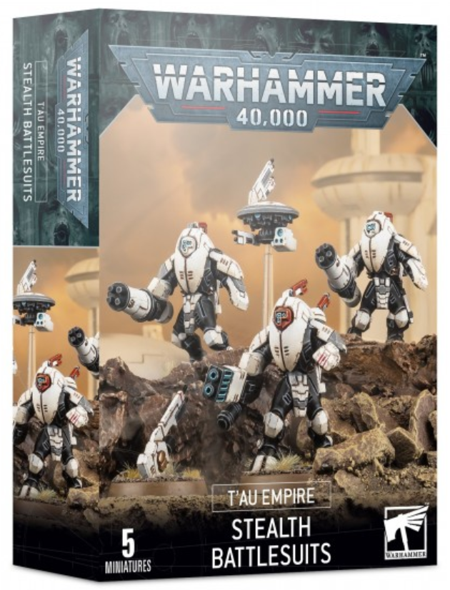 Warhammer: T'au Empire - Stealth Battlesuits