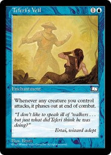 Magic the Gathering -  Teferi's Veil - Weatherlight