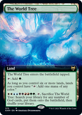 Magic the Gathering - The World Tree (Extended Art) - Kaldheim