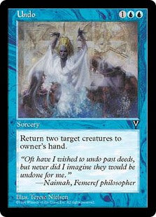 Magic the Gathering - Undo - Visions