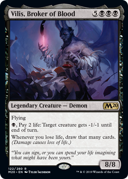 Magic the Gathering - Vilis, Broker of Blood - Core Set 2020