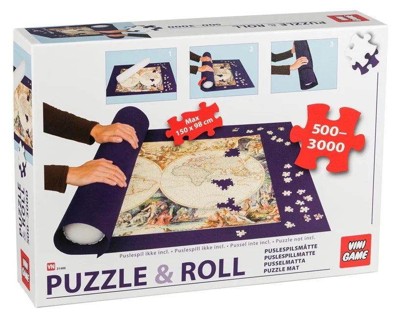 Jigsaw Roll Up Puzzle Storage Mat - 500-3000 pieces