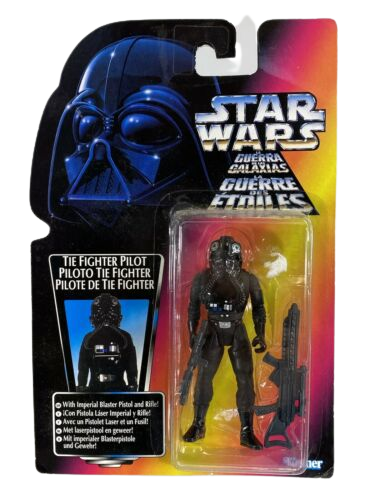 Star Wars Power of the Force Figure: Tie Fighter Pilot (Spanish Package) 9.5cm