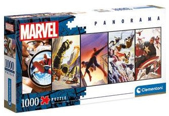 Marvel Comics Panorama Jigsaw Puzzle Panels (1000 pieces)