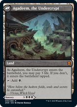 Load image into Gallery viewer, Magic the Gathering - Agadeem&#39;s Awakening / Agadeem, the Undercrypt - Zendikar Rising
