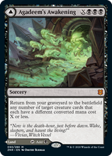 Load image into Gallery viewer, Magic the Gathering - Agadeem&#39;s Awakening / Agadeem, the Undercrypt - Zendikar Rising
