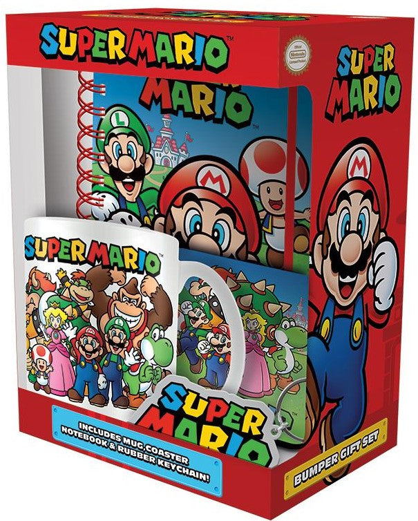 Super Mario Evergreen Premium Bumper Gift Set