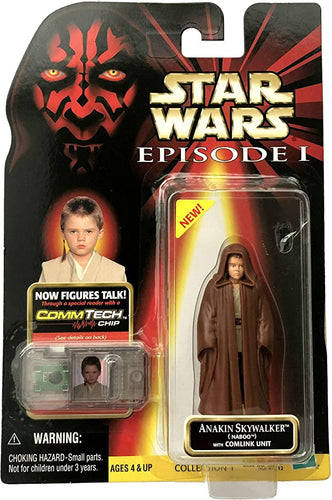 Star Wars Episode I Figure: Anakin Skywalker (Naboo) with CommTalk chip