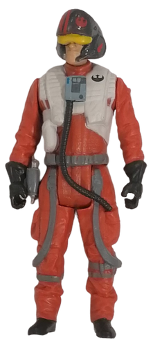 Star Wars - Poe Dameron (X-Wing Pilot) - Star Wars The Force Awakens Collection 2015 (loose)