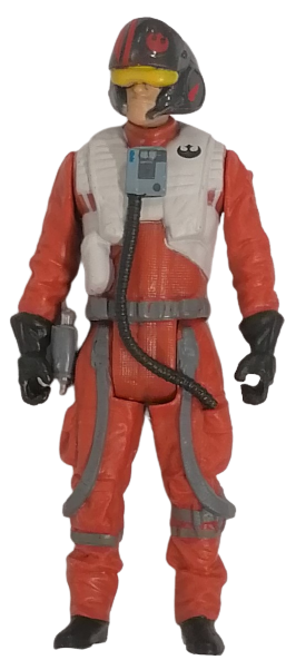 Star Wars - Poe Dameron (X-Wing Pilot) - Star Wars The Force Awakens Collection 2015 (loose)