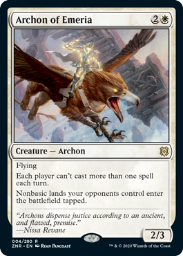 Magic the Gathering - Archon of Emeria - Zendikar Rising (FOIL)