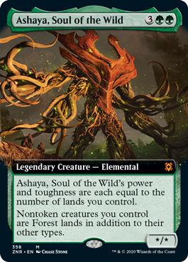 Magic the Gathering - Ashaya, Soul of the Wild - Zendikar Rising