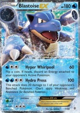 Pokémon TCG: Blastoise EX 17/83