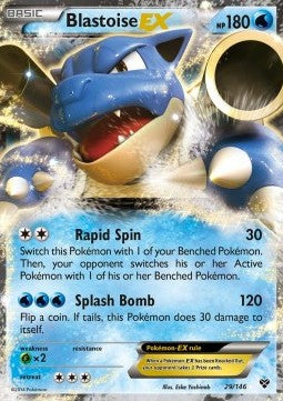 Pokémon TCG: Blastoise EX 29/146 - X & Y