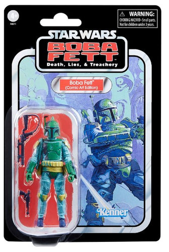 Star Wars - Vintage Collection - Boba Fett: Death, Lies & Treachery (Comic Art Edition) figure 9,5cm (PRE-ORDER)