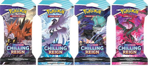 Pokémon TCG: Sword & Shield - Chilling Reign Sleeved Boosters