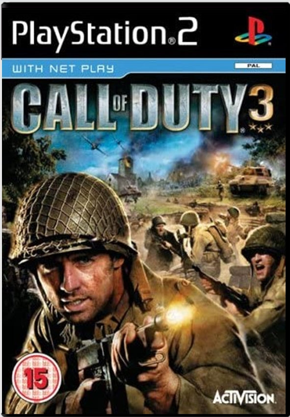 PS2 - Call of Duty 3 - Playstation 2