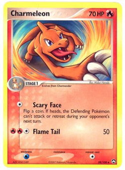 Pokémon TCG: Charmeleon 28/108 - EX Power Keepers