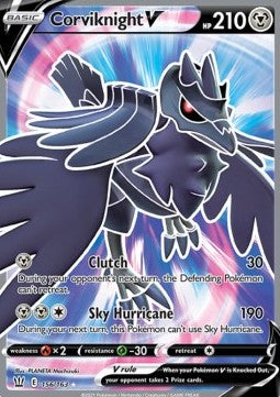 Pokémon TCG: Corviknight V 156/163 (Full Art) - Sword & Shield Battle Styles