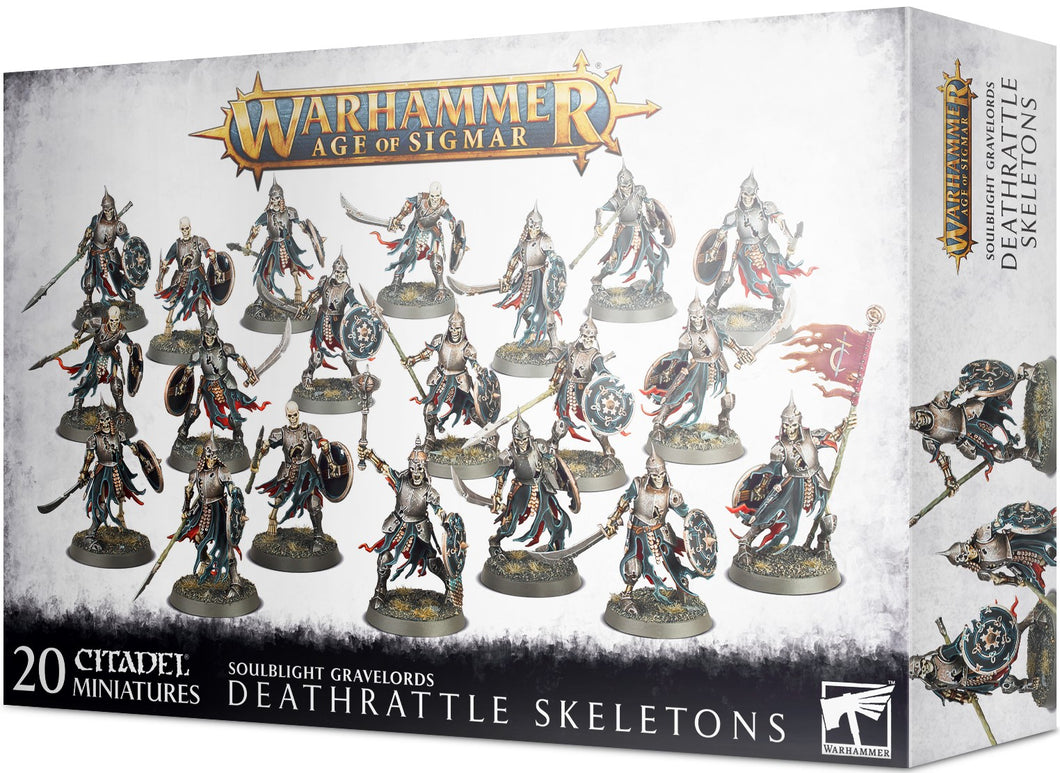 Warhammer: Soulblight Gravelords Deathrattle Skeletons