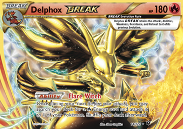 Pokémon TCG: Delphox BREAK 14/124 - X & Y Fates Collide