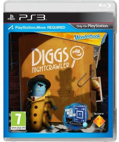 [New] PS3 - Wonderbook: Diggs Nightcrawler (Game only) - Playstation 3