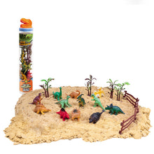 Load image into Gallery viewer, Dinosaur Playset container (assorted)
