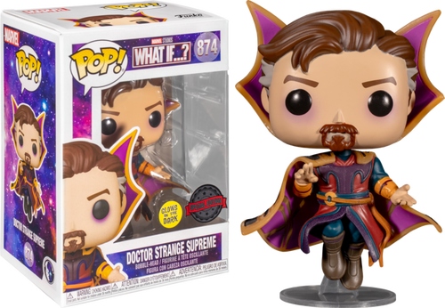 Funko Pop! What If...? - Doctor Strange Supreme (Glows in the Dark) (Special Edition) #874 