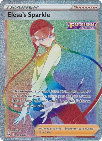 Pokémon TCG: Elesa's Sparkle 275/264 - Sword & Shield Fusion Strike