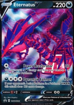 Pokémon TCG: Eternatus V SWSH064 - Sword & Shield Black Star Promos